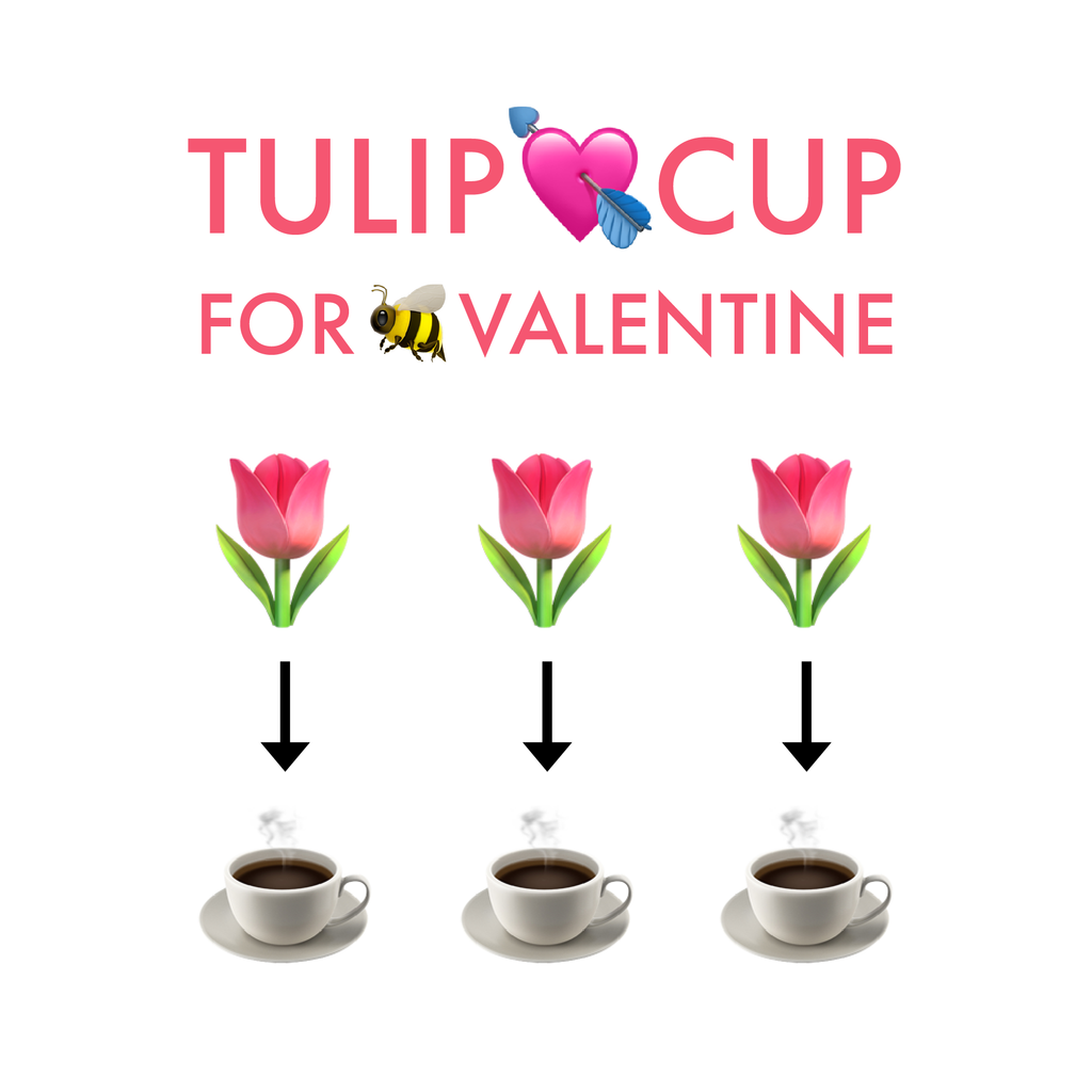2021.02 TULIP CUP for VALENTINE🌷