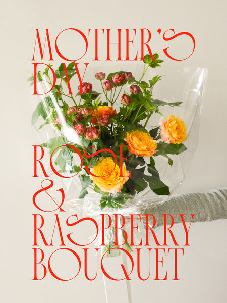 バラとラズベリーのブーケ🌹Mother's Day2025 | 橘 Online Shop