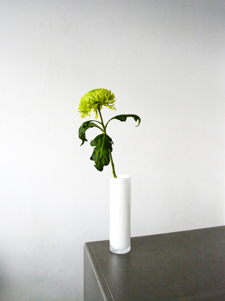 FIDRIO（フィドリオ）花器＋花1輪セット(税抜 ¥5,180)